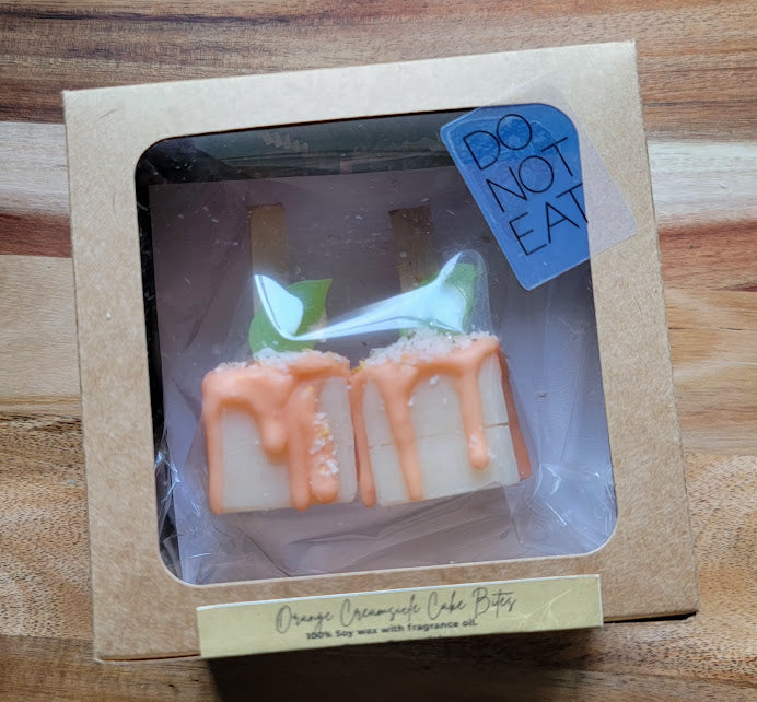 Orange Creamsicle Cake Bites Wax Melts