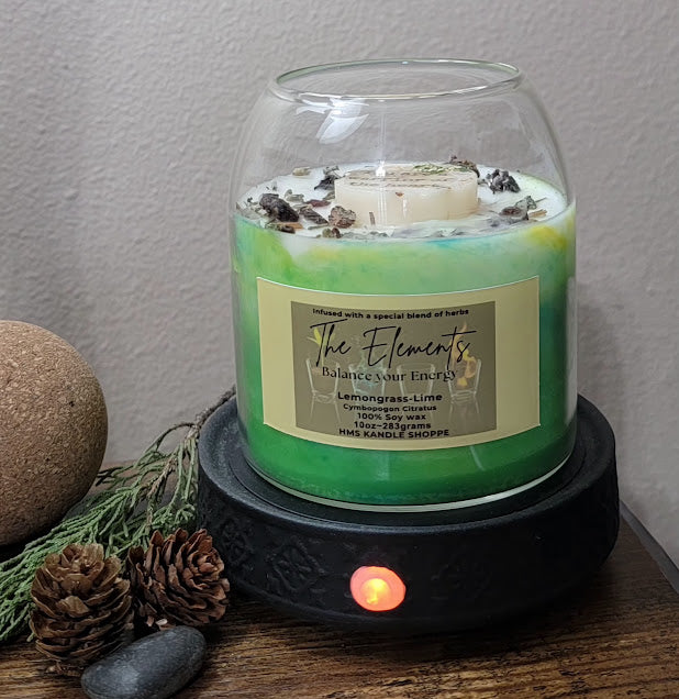 Wickless Kandle
100% Soy Wax
10oz~283grams Glass Vessel with Cork Ball Lid
Each kandle is hand poured with marbling effect. No two kandles are the same!
This kandle fragrance is fresh and clean. This kandle is great any time you are feeling a little off. It was created using a special blend of herbs to assist in grounding energy. Not only does this kandle smell amazing, look amazing... it has a beautiful wax melt affirmation message waiting inside. Just for you!! The highest vibration you can get is.. S
