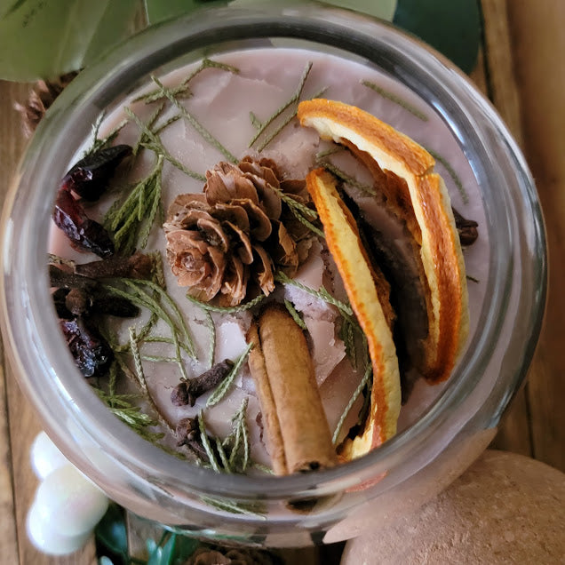 Warm Winter Wishes Wickless Kandle Simmer Pot