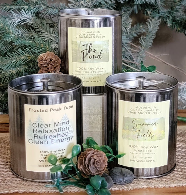 Corrugated Metal Kandles ~ Spiritual