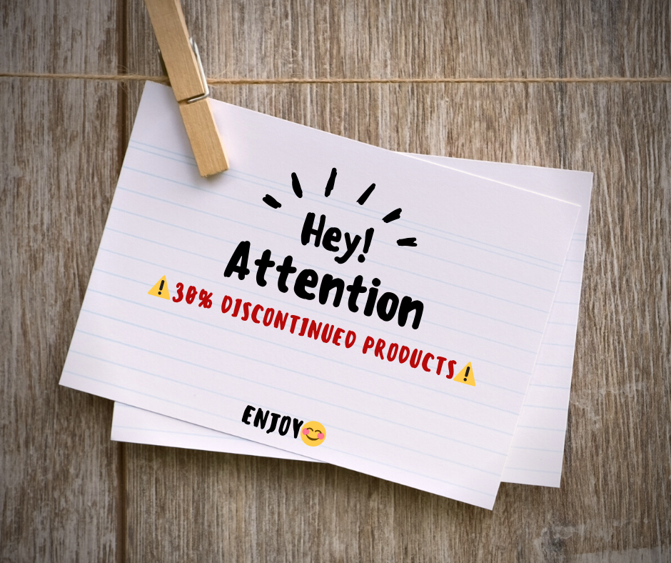 30% off ~ DISCONTINUED & DISCOUNTED ITEMS