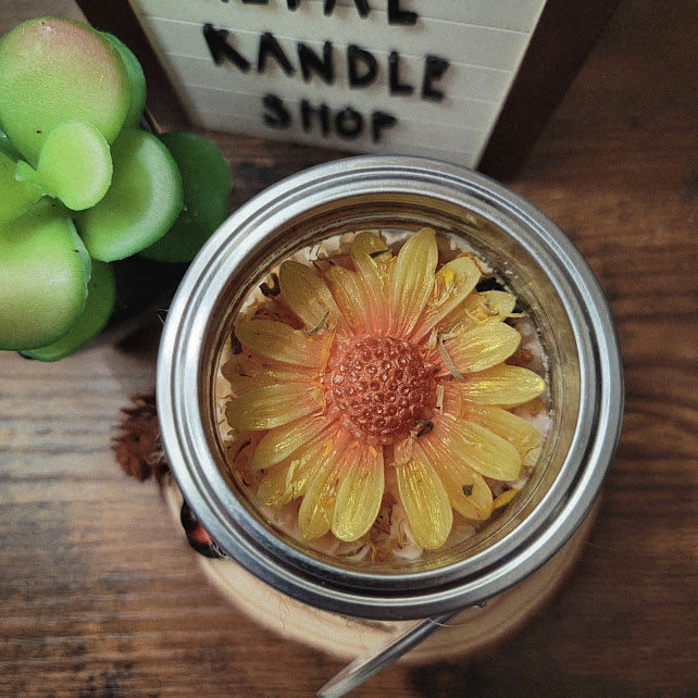 Wickless/Flameless ~Nature Meltz ~ Sunshine Sherbet- A delicious Sweet Orange Fragrance.