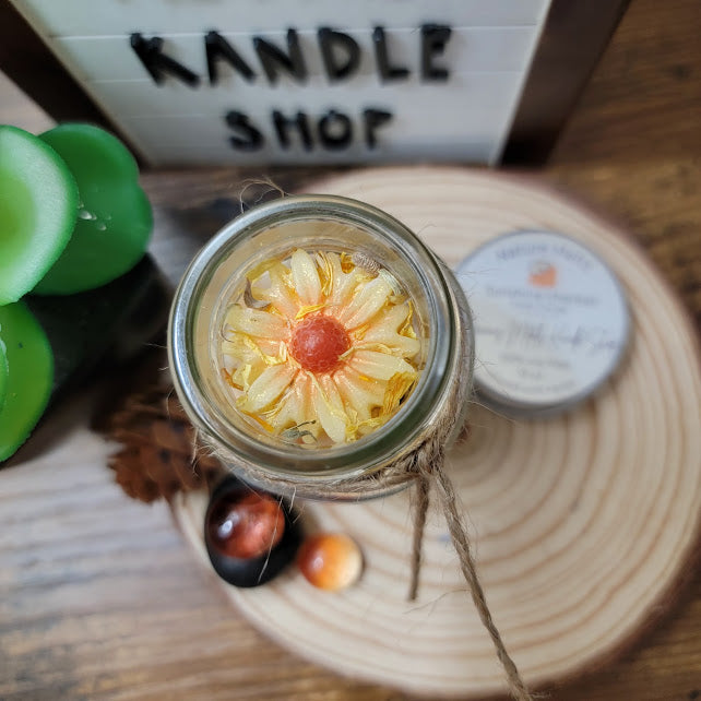 Wickless/Flameless ~Nature Meltz ~ Sunshine Sherbet- A delicious Sweet Orange Fragrance.