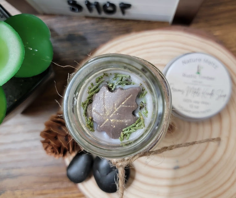 Wickless ~ Flameless Kandles~ Nature Meltz ~ Rustic Timber ~ Vetiver Fragrance