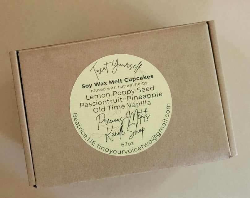 Treat Yourself Cupcake Wax Melts ~ I am Enough