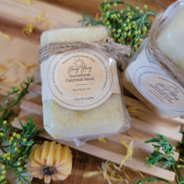 Ylang Ylang Sunshine Oatmeal Soap bar