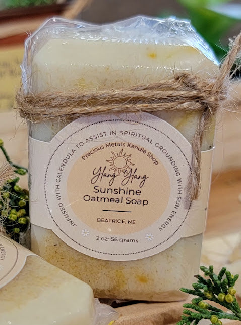 Ylang Ylang Sunshine Oatmeal Soap bar