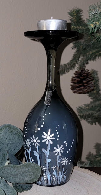 Wine Glass TeaLight Kandle Holder~Click for Options