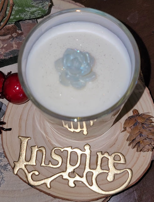 Opalesence Wickless Kandle ~ Flower Kandle and melts