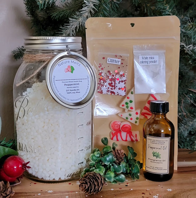 DIY Holiday Kandle Kits~ Mason Jar wickless Kandle- CLICK FOR OPTIONS