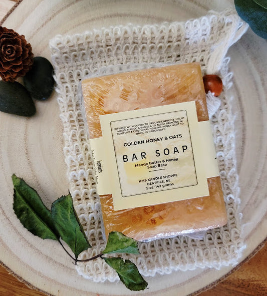 Spiritual BAR SOAP- Golden Honey & Oats