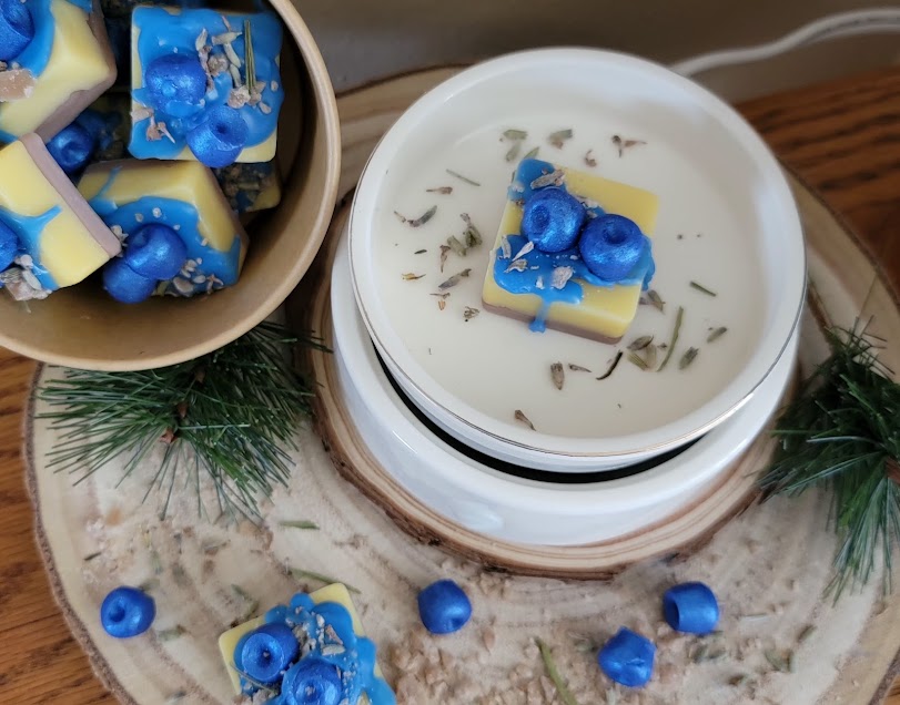 Blueberry Cheesecake Bites-Spiritual Wax Melts

4oz-113grams 100% Soy Wax

A variety of flavors to choose from! Even though they look delicious... please do not eat! 😉 &nbsp;Each wax melt is infused with a special blend of herbs paired with the fruit and fragrances.&nbsp;

Infused with Lavender Buds to assist with calming energy. Blueberries offer spiritual benefits focused on protection, renewal, and wisdom, often associated with moon energy and the calming essence of nature.

*WARNING&nbsp;*

Place melt 