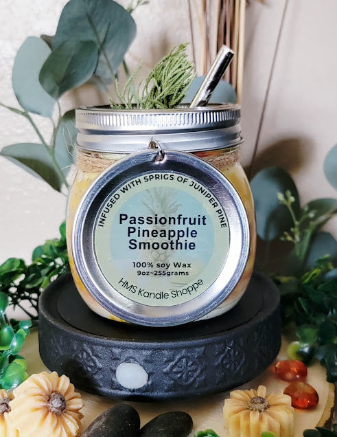 Passionfruit- Pineapple Smoothie Spiritual Wickless Kandle