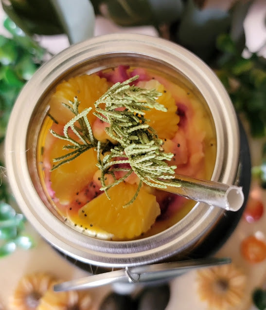 Passionfruit- Pineapple Smoothie Spiritual Wickless Kandle
