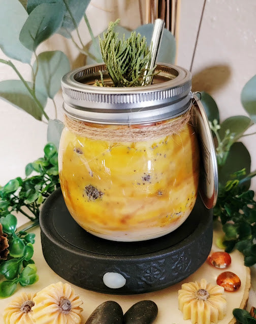 Passionfruit- Pineapple Smoothie Spiritual Wickless Kandle