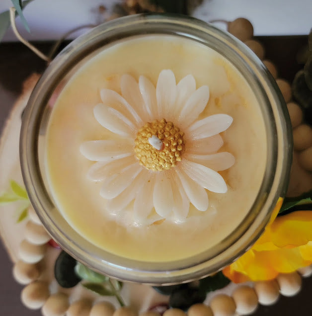 Sunshine Infusion Kleansing Kandle ~ Spiritual

10oz Glass Jar with Ball Cork Lid

100% Soy Wax

Fragrance~White Tea

Kleansing Intention kandles are made of 100% soy wax with a clean and refreshing, light-sweet floral fragrance. This kandle is infused with salts, herbs, crystals and metals.

The dried herbs, salt, crystals and coins are uniquely placed in the bottom of the jar set in a clear bubbly gel wax. The cotton wick is intentionally placed on top of the gel wax so that all of the natural elements ar
