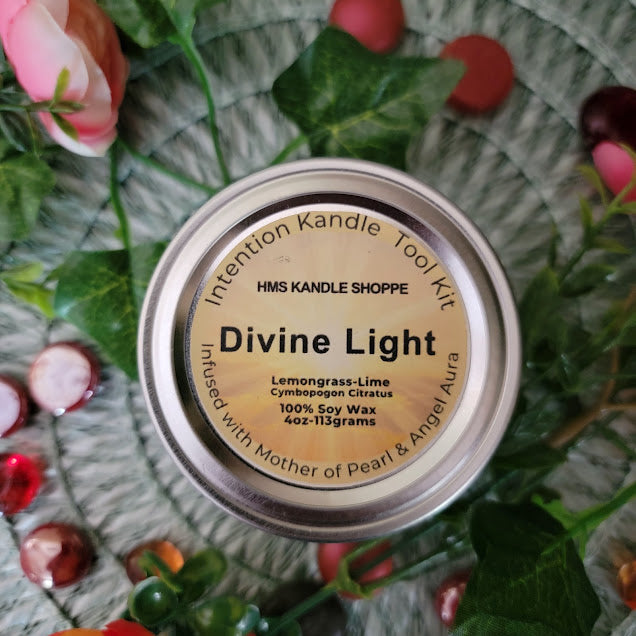 Intention Kandle Tool Kit-Spiritual

4oz-113grams- Glass Mason Jar

100% Soy Wax

A variety of intention candles to assist you with all your needs.&nbsp;

Zen Glow- Sweet Orange Fragrance. Infused with Sun Stone Crystals. Personal Power: It stimulates the Sacral and Solar Plexus chakras, empowering you to step into your true potential and embrace leadership roles. High Vibrational Sun Energy.

Forgiveness- Vanilla Fragrance. Infused with Rose Quartz Crystals. Universal Love &amp; Self-Love, Emotional Healin