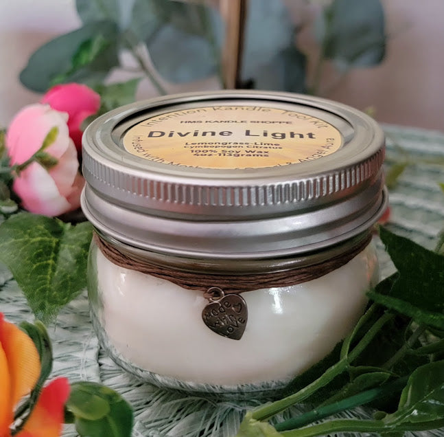 Intention Kandle Tool Kit-Spiritual

4oz-113grams- Glass Mason Jar

100% Soy Wax

A variety of intention candles to assist you with all your needs.&nbsp;

Zen Glow- Sweet Orange Fragrance. Infused with Sun Stone Crystals. Personal Power: It stimulates the Sacral and Solar Plexus chakras, empowering you to step into your true potential and embrace leadership roles. High Vibrational Sun Energy.

Forgiveness- Vanilla Fragrance. Infused with Rose Quartz Crystals. Universal Love &amp; Self-Love, Emotional Healin