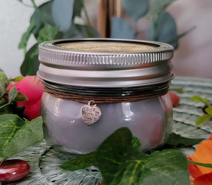 Intention Kandle Tool Kit-Spiritual

4oz-113grams- Glass Mason Jar

100% Soy Wax

A variety of intention candles to assist you with all your needs.&nbsp;

Zen Glow- Sweet Orange Fragrance. Infused with Sun Stone Crystals. Personal Power: It stimulates the Sacral and Solar Plexus chakras, empowering you to step into your true potential and embrace leadership roles. High Vibrational Sun Energy.

Forgiveness- Vanilla Fragrance. Infused with Rose Quartz Crystals. Universal Love &amp; Self-Love, Emotional Healin