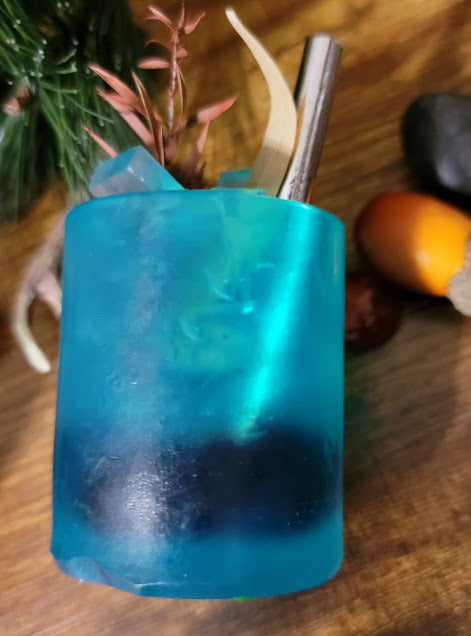 Iced Drink Decorative Soap-Spiritual

Lake Water-2.8oz-79.4grams

Fresh Outdoors- a fresh clean scent with a hint of floral.&nbsp;

Intentions-taking it slow, learn to relax and hold your own calming energy. Includes a calming rock, sometimes just holding something in your hand brings comfort.. gives you something else to focus on with you work on your breathing. Works great with anxiety. this rock also has a reminder printed on it.&nbsp;

Ingredients:&nbsp;

Aloe Vera, Clear and Charcoal Melt &amp; Pour So