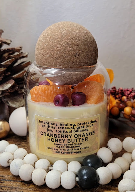 CRANBERRY ORANGE HONEY BUTTER
