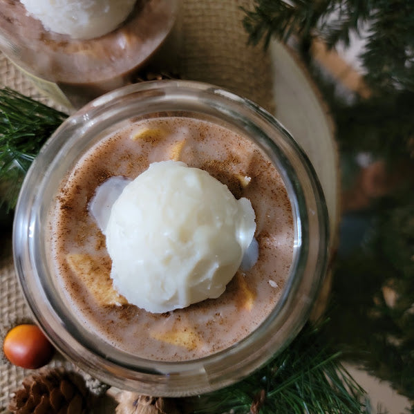 Baked Apple Pie

6oz~170grams

100% Soy Wax Wickless Kandle

Apple Pie Fragrance

Who doesn't love the smell of a baked apple pie?? Delicious dried apple slices inside this fun kandle. Topped with sprinkles of cinnamon and a scoop of vanilla ice cream!

Intentions, Abundance &amp; Prosperity, Healing &amp; Emotional Wellness, Positivity &amp; Removal of unwanted energy, Connection to Nature and the Divine, Transformation and Renewal, Protection.

This wickless Kandle can be used with Bottom Candle/Mug warme