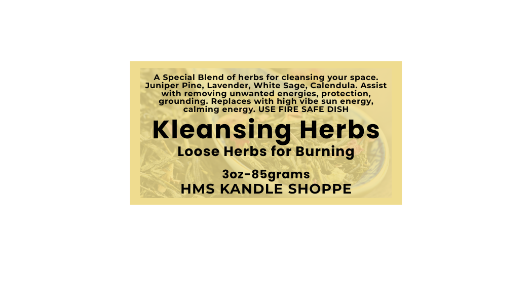 Kleansing Herbs-Loose Herbs for Burning-Spiritual