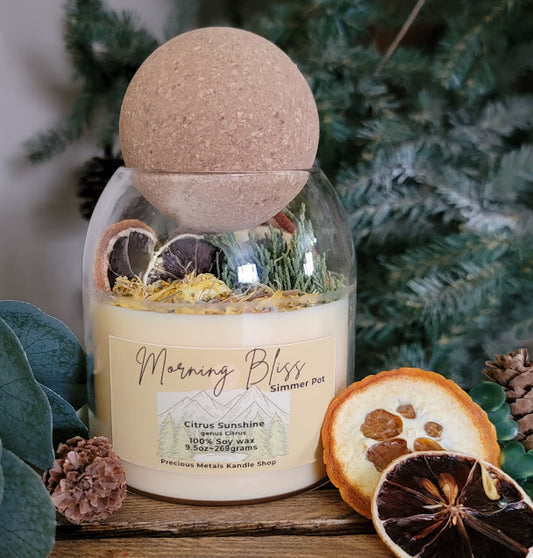 Morning Bliss Wickless Kandle Simmer Pot