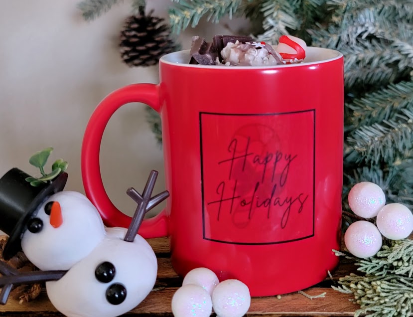 Holiday Hugs ~ In Mugs Wickless Kandle