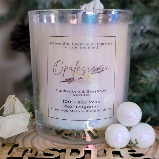 Opalescence~ Cashmere & Sugared Vanilla Kandle