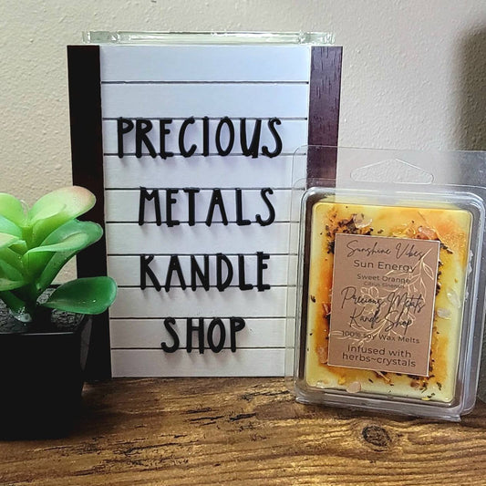 Sunshine Vibes ~ Wax Melts with Intentions ~ Sun Energy